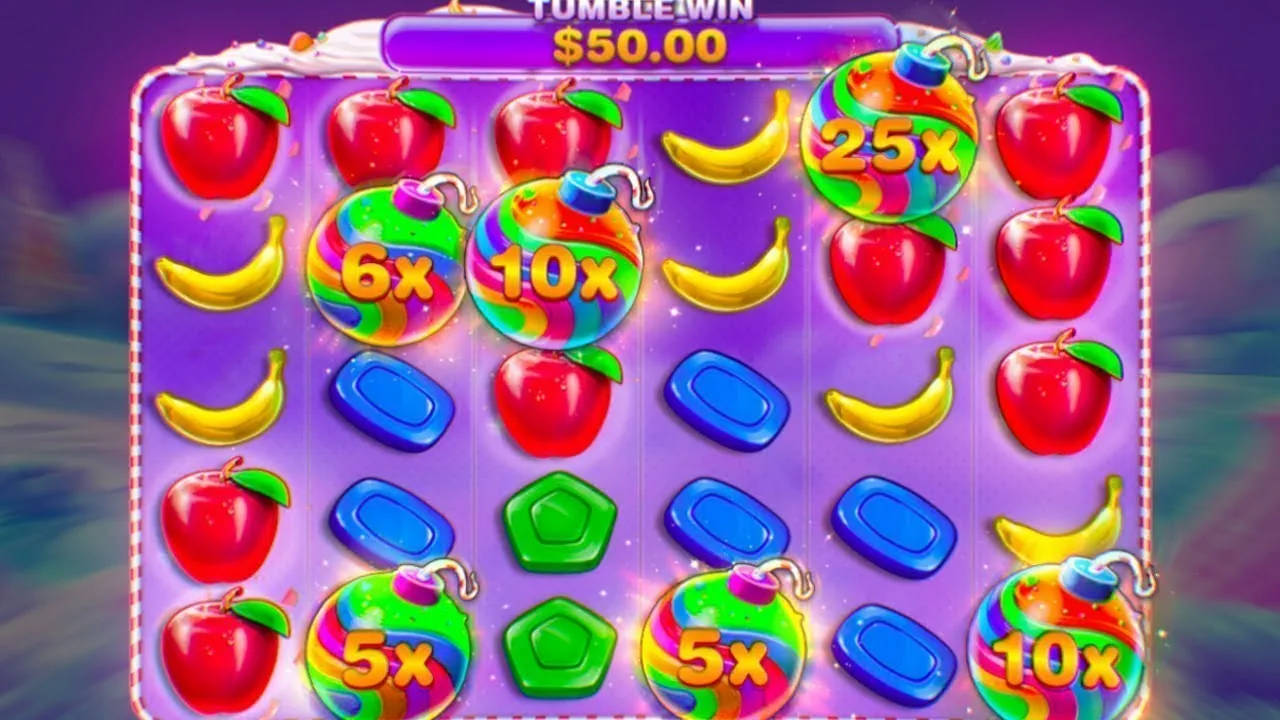 Множители в игре Sweet Bonanza